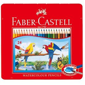 Faber-Castell 輝柏  德國 寓教於樂 24色 水彩色鉛筆*115925