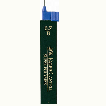 Faber-Castell 0.7mm自動鉛筆筆芯*(10小盒入)