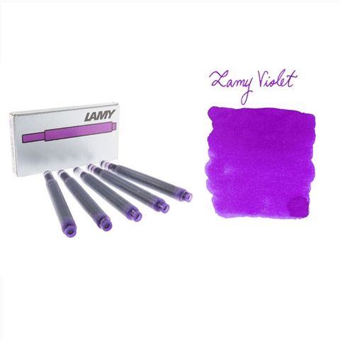 LAMY鋼筆墨水管紫色3盒入*T10