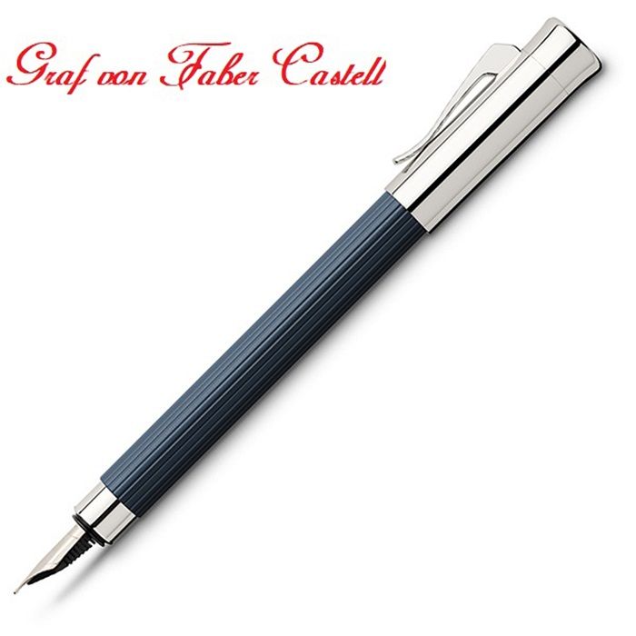 GRAF VON FABER-CASTELL 德國  原創條紋 TAMITIO 鋼筆深藍色款