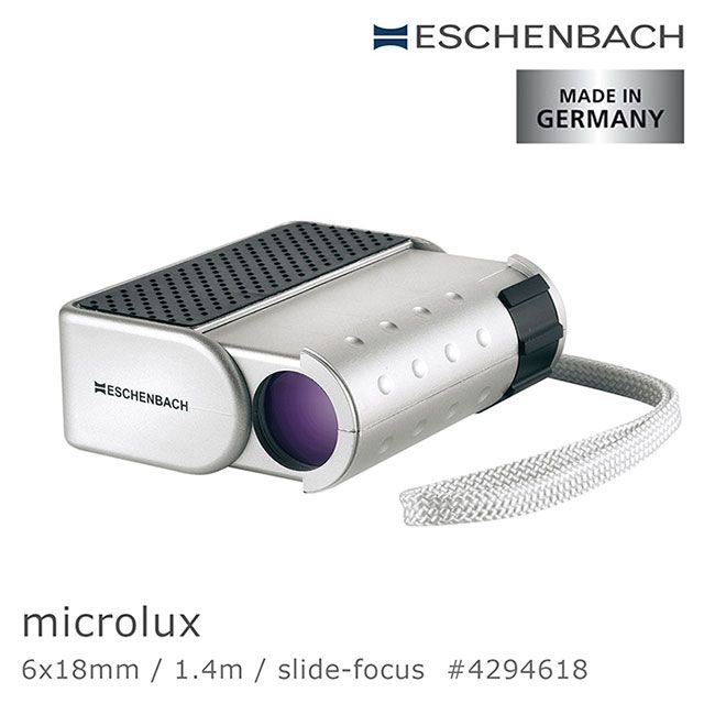 Eschenbach 宜視寶 microlux 6x18mm 德國製時尚單眼短焦望遠鏡 4294618