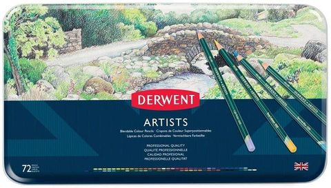 Derwent 達爾文 Artists系列72色油性色鉛筆*32097