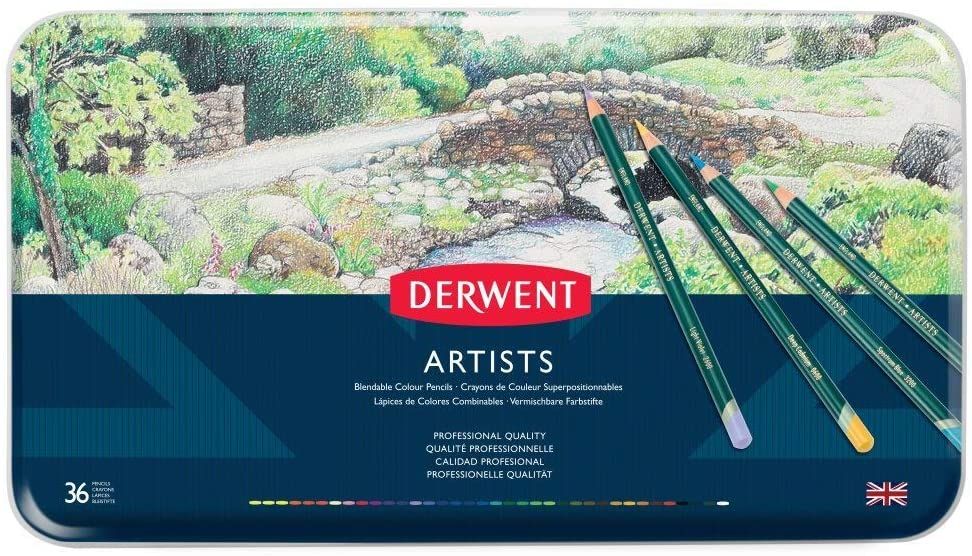 DERWENT 達爾文Artists系列36油性色鉛筆*32096 - PChome 24h購物