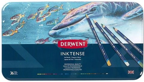 DERWENT 水墨色鉛筆鐵盒 36 色*301842