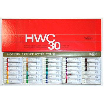 日本製好賓牌專家級HWC-30色組透明水彩*5ml