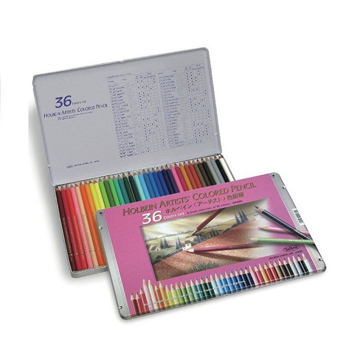 Holbein 好賓Artists color pencil 36色油性色鉛筆*op930