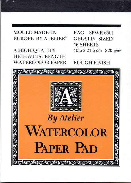 ATELIER 厚棉水彩簿 #6601 *2本入