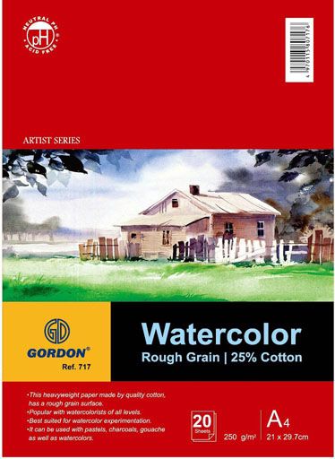 GORDON  水彩簿 717-718 *2本入