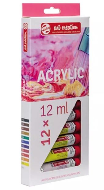 荷蘭 ArtCreation 壓克力顏料 12ml (12色)