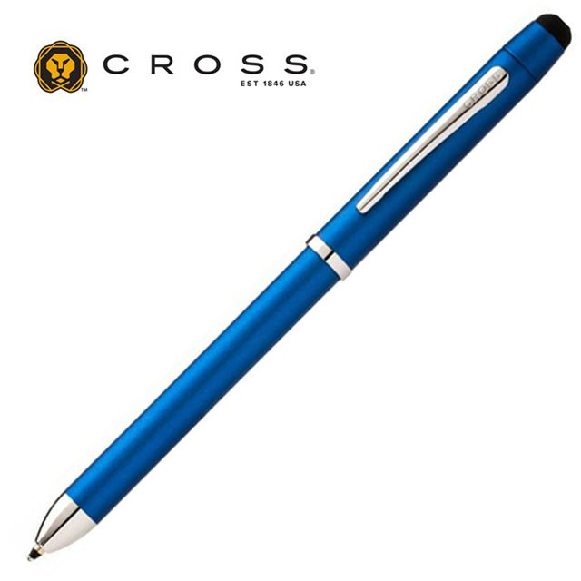 CROSS  Tech3+科技三用筆系列 金屬藍AT0090-8