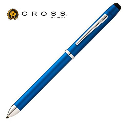 CROSS Tech3+科技三用筆系列 金屬藍AT0090-8