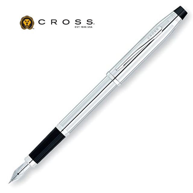 CROSS  新世紀系列II 亮鉻鋼筆