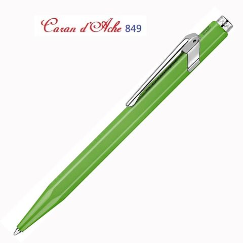 瑞士卡達Caran d’Ache Classic 849 Original經典系列原子筆螢光綠桿*849.230