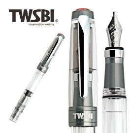 TWSBI 三文堂 台灣 鋼筆   鑽石 580 AL R  銀灰  EF