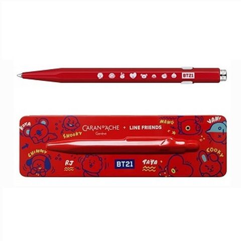 CARAN d'ACHE 瑞士卡達 瑞士 卡達 Caran dAche 849 LINE FRIENDS  原子筆