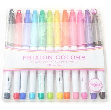 PILOT 百樂 FriXion Colors 0.6魔擦樂樂筆(12色/組)可擦麥克筆 SFC-120M-12C