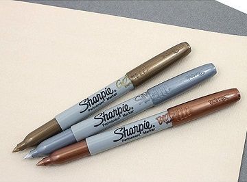 美國Sharpie Fine 金屬防水萬用筆(1834364金色/39100銀色/1823890褐色 可選購)麥克筆 奇異筆