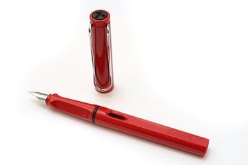 LAMY 德國品牌 SAFARI狩獵系列鋼筆F尖-紅色(16)送吸水器