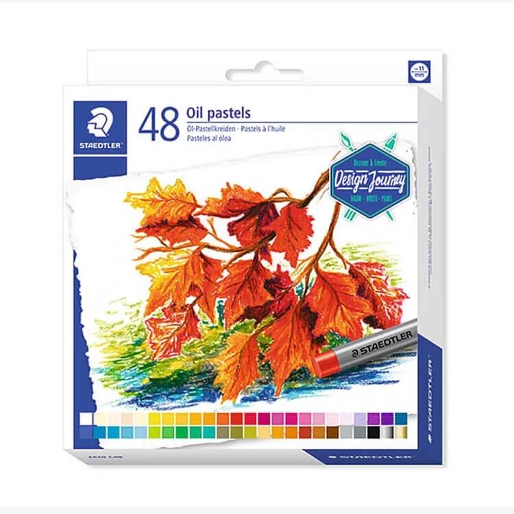 STAEDTLER 施德樓 德國金鑽專家級油性粉彩48色組 MS2420 C48