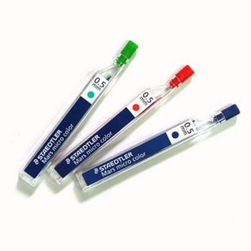 STAEDTLER 施德樓 德國 Mars micro超軔彩色自動筆芯0.5mm/10小盒入*254 0.5