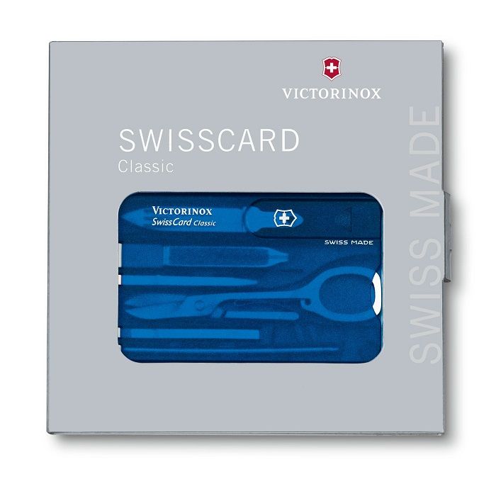 VICTORINOX 瑞士維氏  維式透明名片型10用瑞士刀