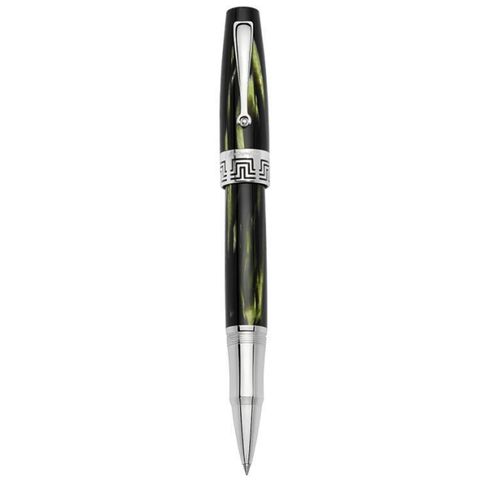 義大利 Montegrappa 萬特佳 Extra 1930 純銀賽璐珞 鋼珠筆-墨綠