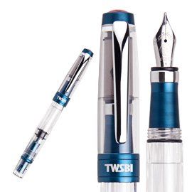 台灣 三文堂 TWSBI 鋼筆 鑽石 580 AL R 溫莎藍   M