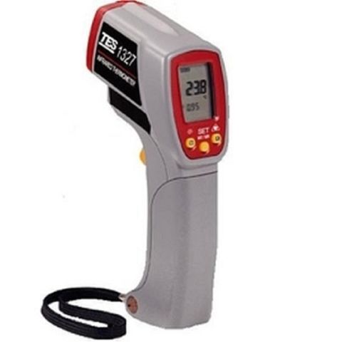 TES泰仕 TES-1327 紅外線溫度計 (可調整發射率)（此為工業用溫度計，非人體測量用）