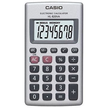 CASIO 8位數口袋型商務計算機HL-820VA(國家考試專用機種)