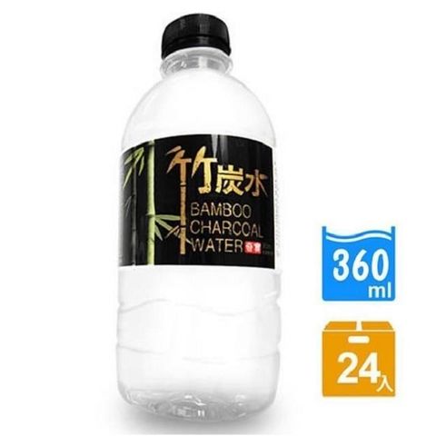 好健康 【南紡購物中心】 【奇寶】竹炭水360ml(24瓶/箱)