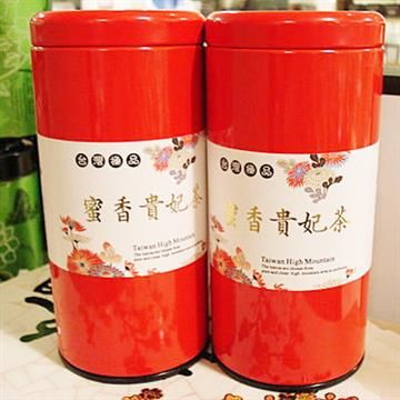 【南紡購物中心】 【森茂茗茶】台灣極品蜜香貴妃茶(150g*2罐)