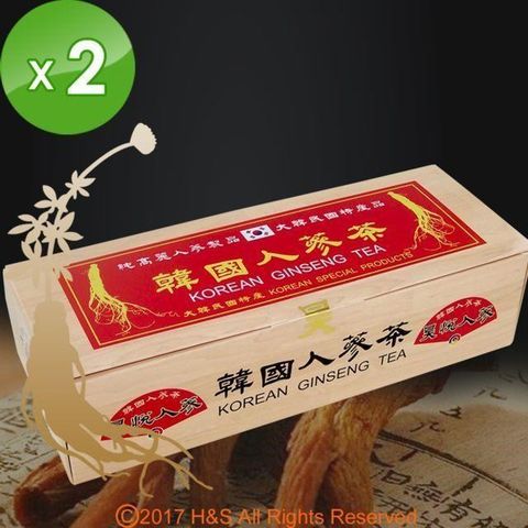 【南紡購物中心】 《瀚軒》特選韓國人蔘茶 (5g*30包)2盒