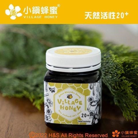 小鎮蜂蜜 【南紡購物中心】 天然活性麥蘆卡蜂蜜20+(250克) 