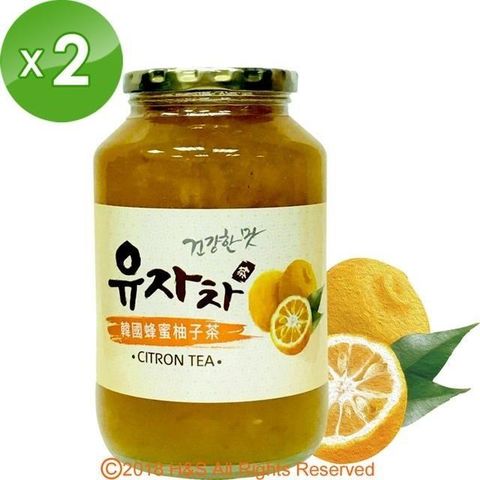 【南紡購物中心】 《柚和美》韓國蜂蜜柚子茶(1kg)2入