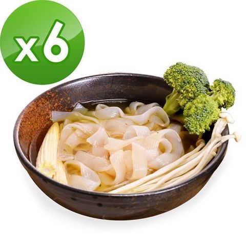 樂活e棧 【南紡購物中心】  低卡蒟蒻麵 板條寬麵+濃湯(共6份)
