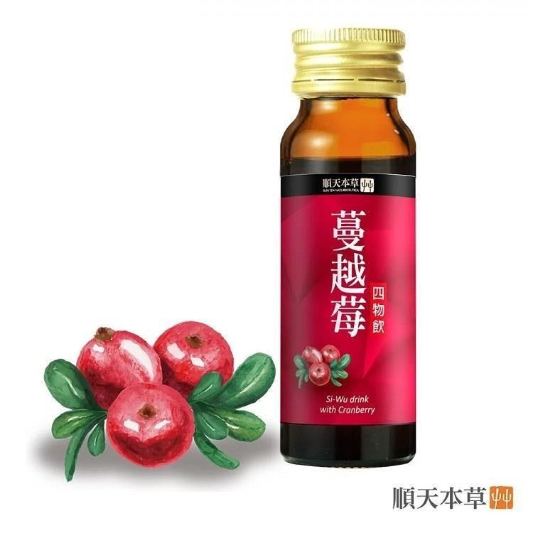 Sun Ten 順天本草 【南紡購物中心】 蔓越莓四物飲36瓶組(6瓶/盒X6盒)