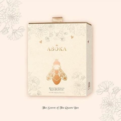 ASOKA 【南紡購物中心】 森滋養凍晶蜂王乳粉30入 吃的保養品 台灣蜂王乳推薦