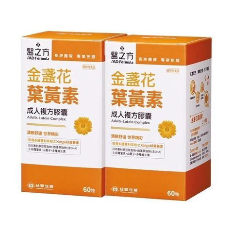 Dr's Formula 台塑生醫 成人金盞花葉黃素複方膠囊(60錠/瓶) 2瓶