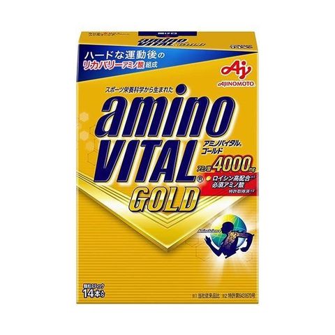 味之素 【南紡購物中心】 【日本aminoVITAL】GOLD 黃金級胺基酸(14小包)