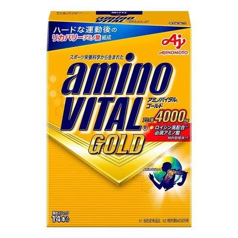 【日本味之素aminoVITAL®】GOLD 黃金級胺基酸(14小包)