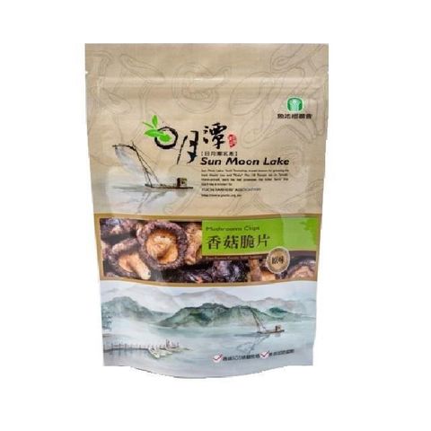 【南紡購物中心】 【魚池鄉農會】香菇脆片-原味90g