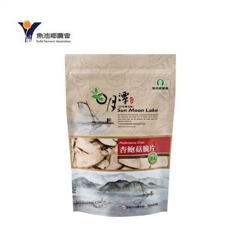 魚池鄉農會 【南紡購物中心】 杏鮑菇脆片-芥茉90g