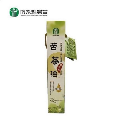 【南紡購物中心】 【南投縣農會 】台灣籽苦茶油375毫升/瓶