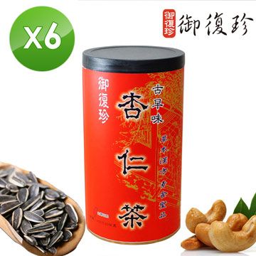 御復珍 【南紡購物中心】 古早味杏仁茶4罐組 (無糖, 460g/罐)