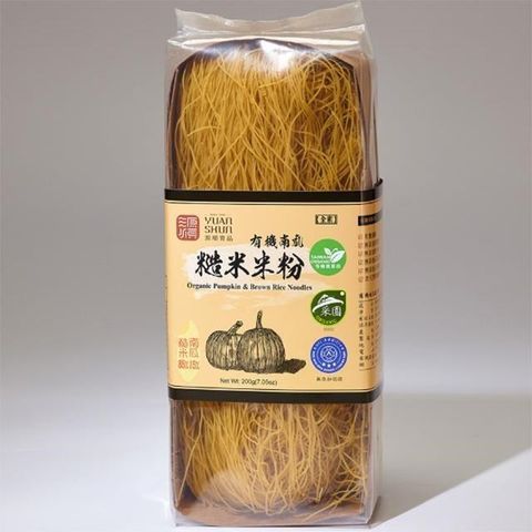 【南紡購物中心】 【源順】有機南瓜糙米米粉(200g/包)