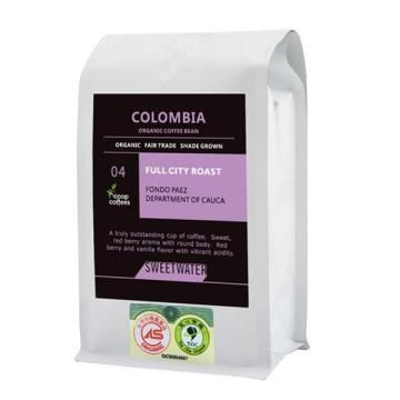 【南紡購物中心】 【SWEETWATER】哥倫比亞有機咖啡豆---半磅(227g)