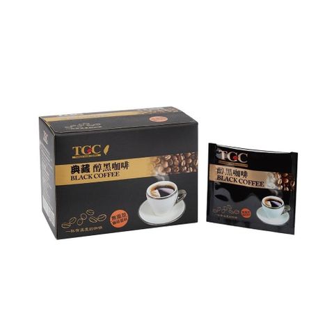 【南紡購物中心】 TGC 經典-醇黑咖啡 3盒