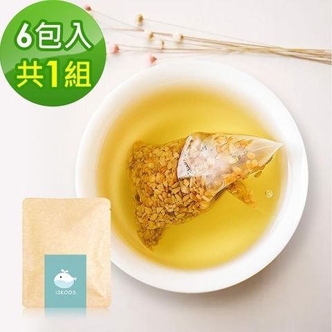 KOOS 【南紡購物中心】 -韃靼黃金蕎麥茶-隨享包1組(6包入)