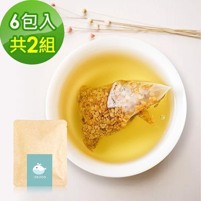 KOOS 【南紡購物中心】 -韃靼黃金蕎麥茶-隨享包2組(6包入)