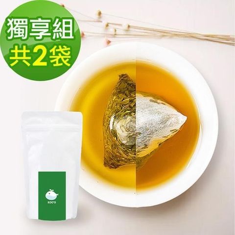 KOOS-香韻桂花烏龍茶+清韻金萱烏龍茶-獨享組各1袋(10包入)